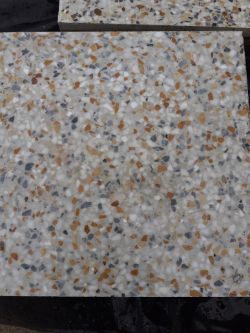 2 PALLET OF TDE9 TERRAZZO FLOOR TILES - 48 SQ YRDS - RRP £2000 PER PALLET