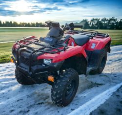 2018 HONDA FOUR TRAX 4X4 ES QUAD BIKE - BID NOW!