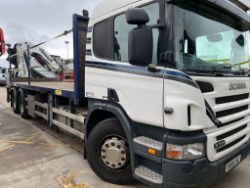 HIGH-PERFORMANCE SCANIA P310 TRUCK WITH CORMACH CRANE