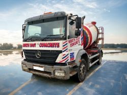 2005 MERCEDES AXOR 1823 BARREL CONCRETE MIXER