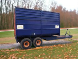 1997 FOSTER 8 TONNE LOAD MASTER TIPPING TRAILER