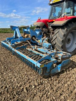LEMKEN ZIRKON 10/400, 4M FOLDING POWER HARROW