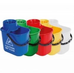 150 X ROBERT SCOTT COMMERCIAL MOP BUCKETS WITH RINGERS RRP£3448