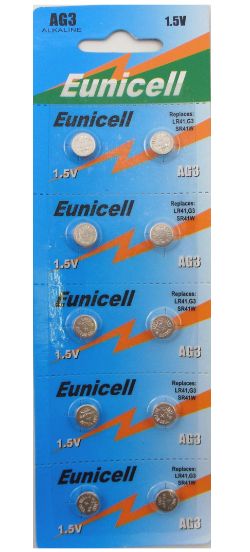 2559 X EUNICELL-10PK AG3 1.5V BATTERY