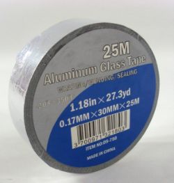 2187 X DS-750 - 25M ALUMINUM GLASS TAPE