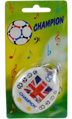 2500 X FOOTBALL CHAMPION KEYCHAIN MAY REQUIRE NEW BATTERY