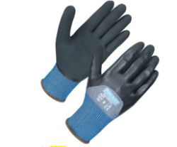 1200 X PAIRS OF CUT 5 LINER, SMOOTH AND SANDY NBR, 3/4 COATING GLOVES (SIZE 7,8,9,10,11)