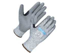 1000 X PAIRS OF CUT 3SEAMLESS LINER, GREY PU PALM COATING WITH REINFORCED THUMB CROTCH GLOVES