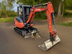 2016 KUBOTA KX61-3 MINI EXCAVATOR