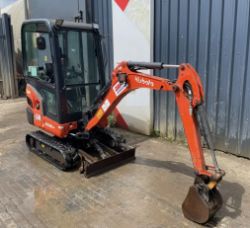 2017 KUBOTA KX016-4 MINI EXCAVATOR