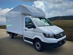 VOLKSWAGEN CRAFTER CR35 140 BLUEMOTION LONG WHEEL BASE 14FT LUTON - 2021