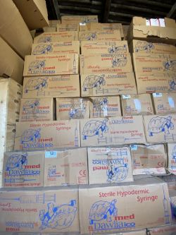 300000 X MEDICAL SYRINGES 2026 DATED