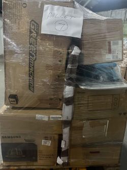 CUSTOMER RETURNS PALLET - (NO VAT ON HAMMER)