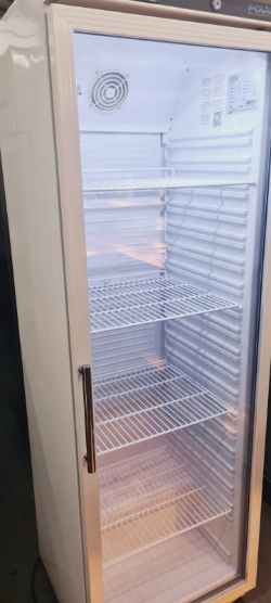 POLAR SINGLE DOOR GLASS FRONT FRIDGE