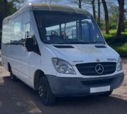 2010 MERCEDES SPRINTER 515 CDI PLAXTON BODY MINIBUS