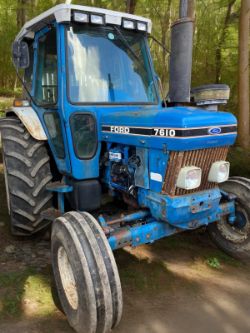 FORD 7610 TRACTOR - 2WD