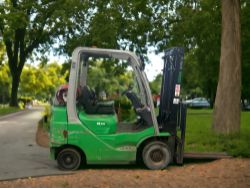 CESAB M318G LPG FORKLIFT (2014)