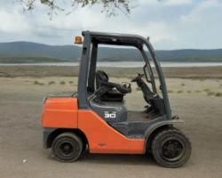 >>>SPECIAL CLEARANCE<<< 2014 TOYOTA DIESEL FORKLIFT 02-8FDF30