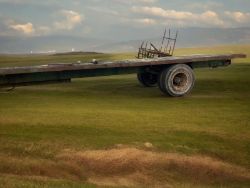 28FT BALE TRAILER