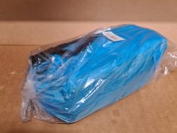 90 X LAZY OUTDOOR INFLATABLE SOFA LOUNGER CAMPING BEACH - BLUE