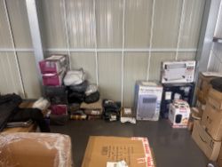 5 PALLETS HOME & ELECTRICAL GOODS RETURNS/UNCHECKED £5000 + WORTH OF GOODS