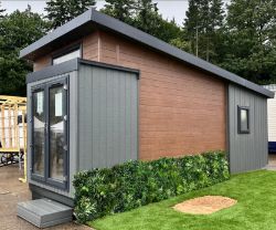 EX-DISPLAY NEW ONE BED ANNEXE LODGE - 6.8M X 3.6M - RRP OVER £80,000  - ENDING 27th JULY