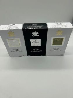 3 X CREED AVENTUS + GREEN IRISH TWEED + SILVER MOUNTAIN WATER 100ML- RRP £750 (1 OF EACH)