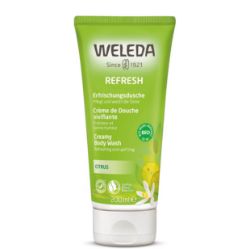 38 X WELEDA CITRUS REFRESH CREAMY BODY WASH 200ML RRP£313
