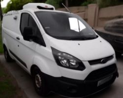 2018 FORD TRANSIT CUSTOM ECOBLUE FRIDGE VAN **(SPARES OR REPAIRS)**