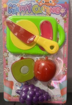 825 X NEW HAPPY CHOPPING FRUIT SET
