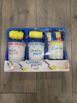 28 X CHILDREN'S 11 - PIECE CHALK PAINTING SET