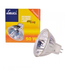 1528 X LEUCI-HALOGEN LAMP 50W 12V 38 DEGREE NO GLASS