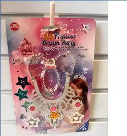 1250 X NEW PRINCESS JEWELLERY SET