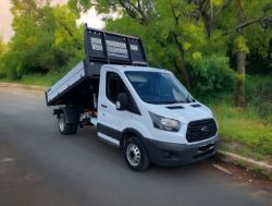 **(ONLY 55K MILEAGE)** 2018 FORD TRANSIT 2.0 ECOBLUE TIPPER TRUCK >>--NO VAT ON HAMMER--<<