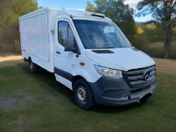 2018 MERCEDES-BENZ SPRINTER 314 CDI 35T RWD L2H1 FRIDGE FREEZER CHASSIS CAB