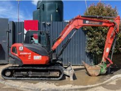 KUBOTA KX080-4 MIDI EXCAVATOR (2019)