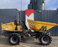 2018 MECALAC TA6S 6 TON SWIVEL DUMPER