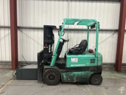 2014 MITSUBISHI ELECTRIC 4-WHEEL FORKLIFT FB25K-PAC**(INCLUDES CHARGER)**