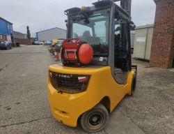2017 JUNGHEINRICH DFG535S LPG GAS FORKLIFT - 3.5 TON LIFT CAPACITY