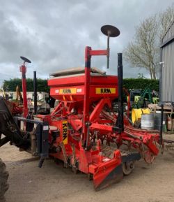 KRM 3M POWER HARROW & AIR SEEDER COMBINATION DRILL