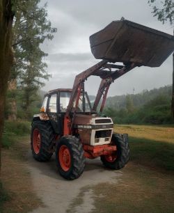 DAVID BROWN 1490 TRACTOR C/W LOADER