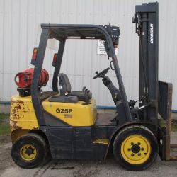 DOOSAN G25P-3 FORKLIFT YEAR 2007