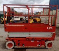 SNORKEL 2033 BATTERY-POWERED CHERRY PICKER