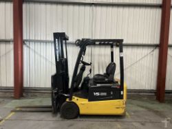 2007 DAEWOO ELECTRIC 3-WHEEL FORKLIFT B15T-5**(INCLUDES CHARGER)**
