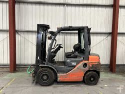 2018 TOYOTA 02-8FDF25 DIESEL FORKLIFT