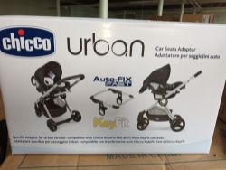 108 INDIVIDUAL PIECES OF CHICCO CAR SEAT ADAPTORS
