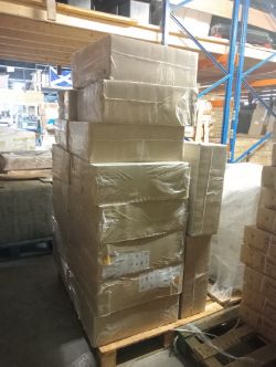 19 BOXES OF AMF ECOMIN CEILING TILES JOBLOT