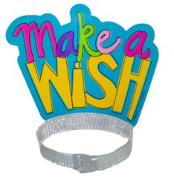 2000 PARTY SUPPLIES MAKE A WISH TIARA'S - PACK OF 4 RRP £25,000