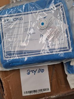 9 X FULL PALLETS OF HOSPITAL GOWNS - MIXED PALLETS