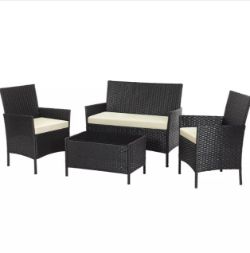 FREE DELIVERY - BRAND NEW GARDEN FURNITURE SETS POLYRATTAN OUTDOOR FURNITURE